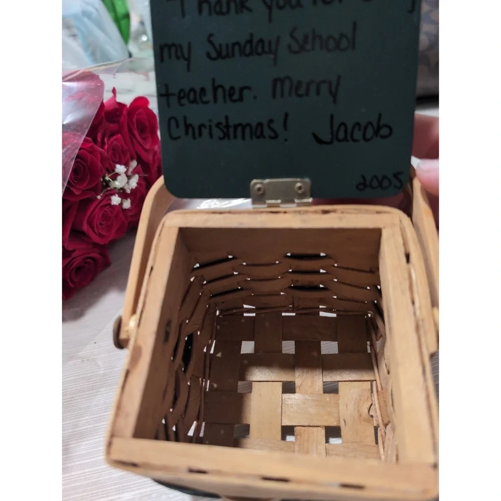 CHRISTMAS Basket Winter Magic Snowman Country  4